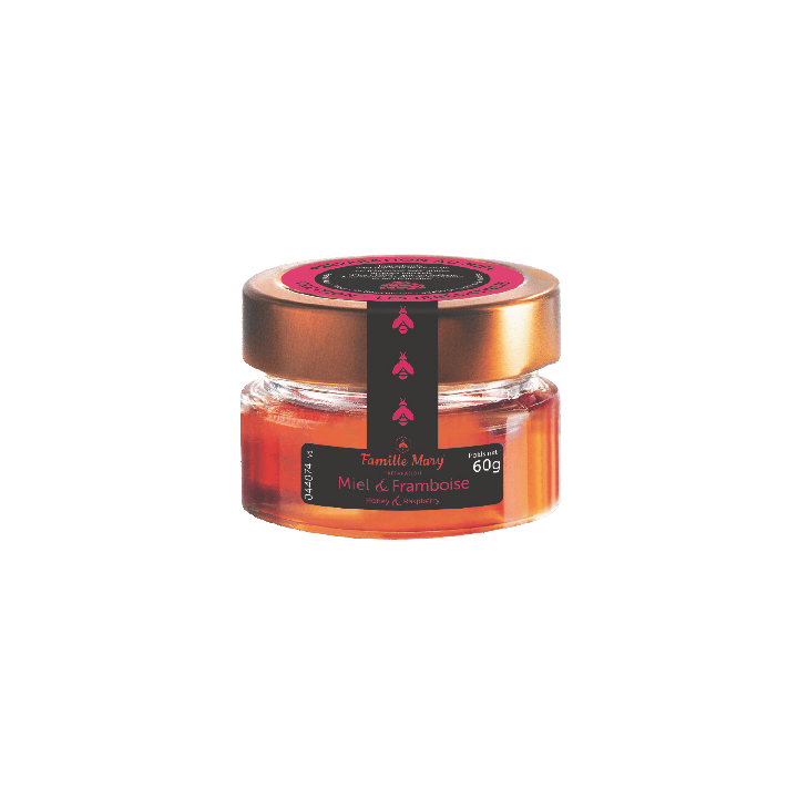 Préparation au miel & framboise 60g