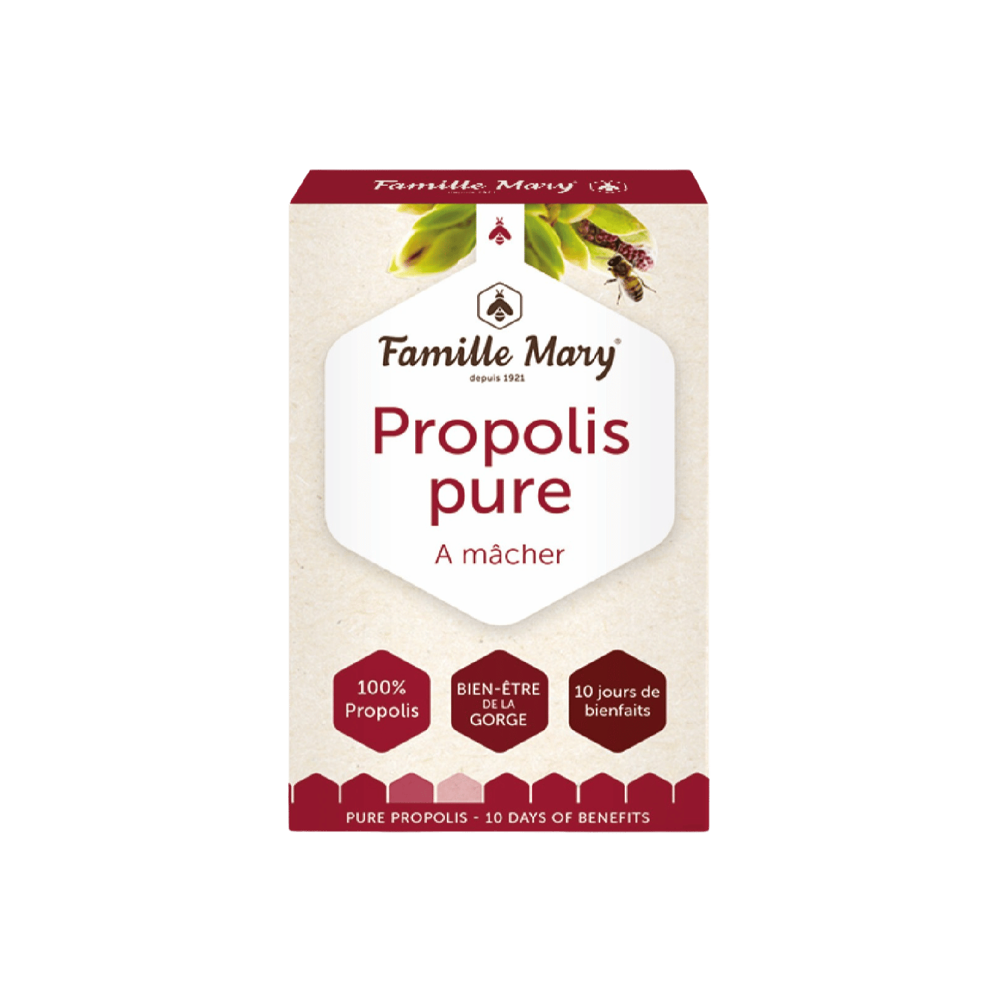 Propolis pure à mâcher
