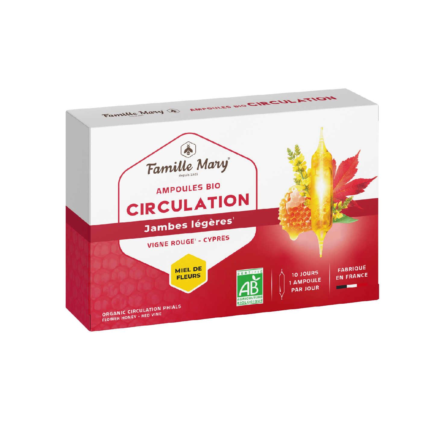 Ampoules circulation bio