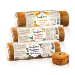 Assortiment de 3 nonnettes au miel