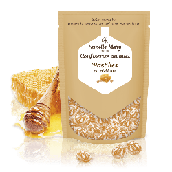 Pastilles au miel brun