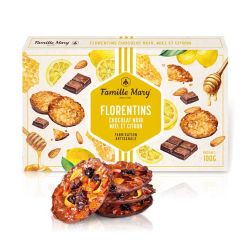 florentins chocolat noir miel et citron