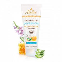 Après-shampooing cheveux doux certifié bio